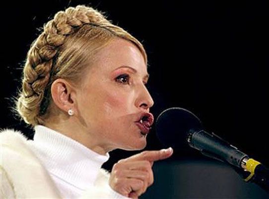 Тимошенко отказалась говорить по-русски
