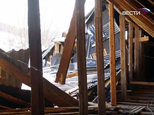 Смерч сорвал крыши в Грузии