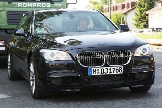 Новая 7-ка BMW без камуфляжа