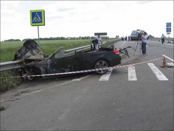 В результате ДТП погиб сын Анны Герман