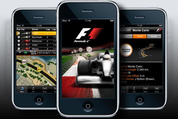 Любой мобильный телефон станет частью гонки Формулы-1 (фото) 