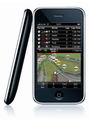 Любой мобильный телефон станет частью гонки Формулы-1 (фото) 
