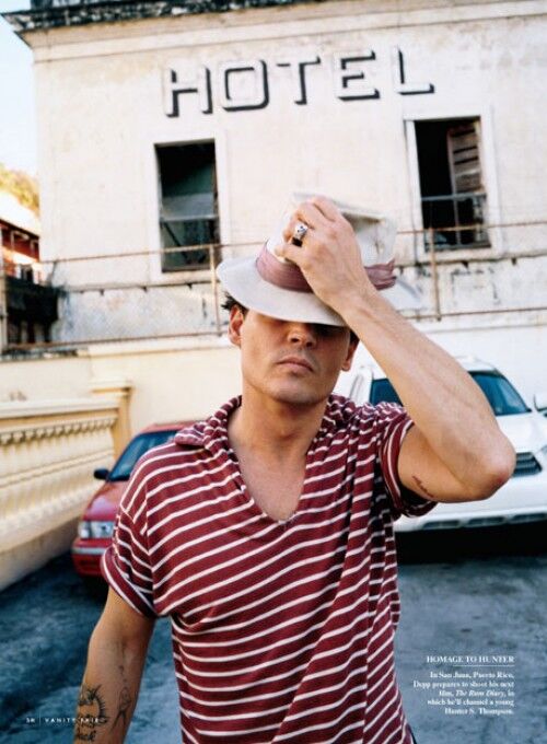 Джонни Депп в журнале Vanity Fair