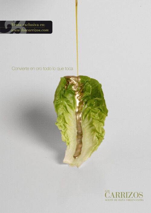Креативная реклама с участием еды