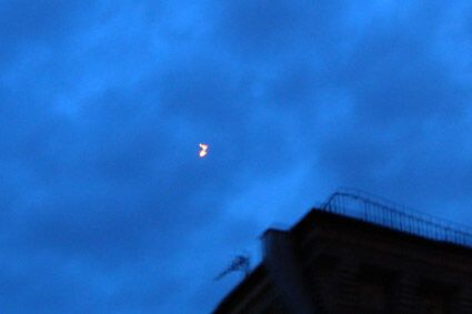 На Караваевых дачах видели НЛО (ФОТО)