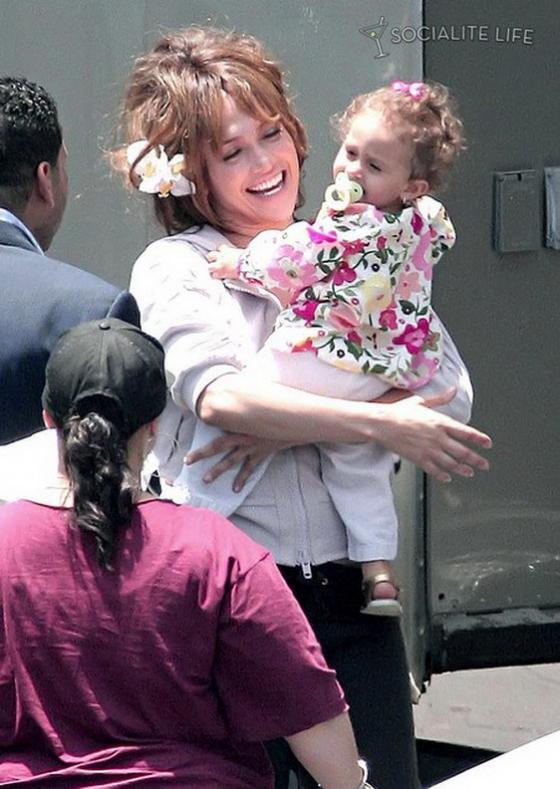 На кого похожа дочь Дженнифер Лопес?