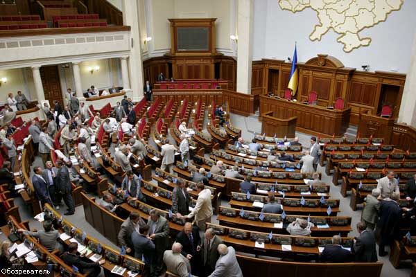 Рада проведет внеочередное заседание 3 июля