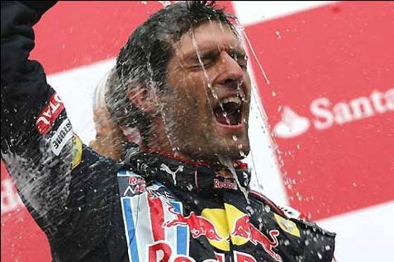 Марк Уэббер выиграл первый Гран-при в карьере