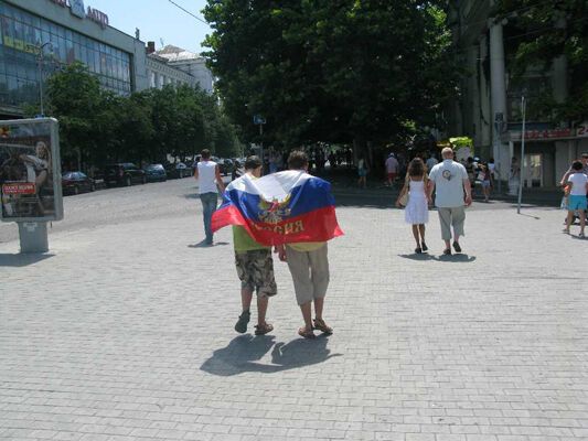 Байкерів у Севастополі зустрічали як державних мужів