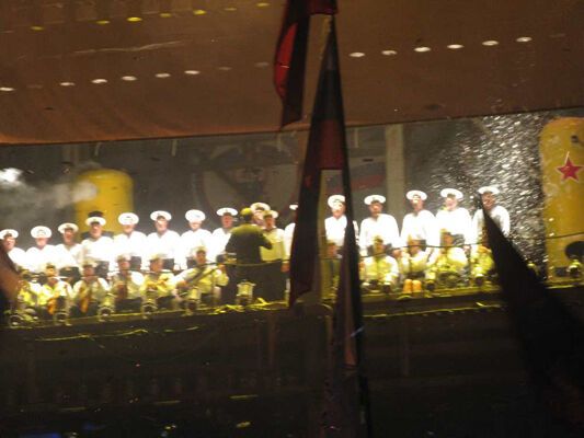 Байкеров в Севастополе встречали как государственных мужей