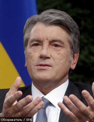 Ющенко променял Медведева на Говерлу