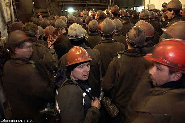 Макеевские горняки прекратили подземную забастовку