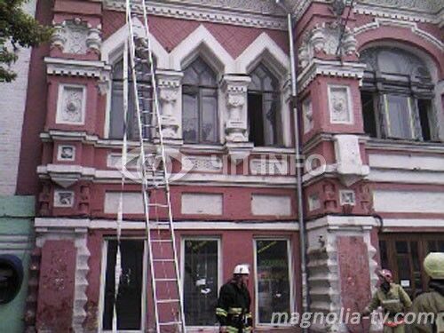 В Киеве горела Малая опера