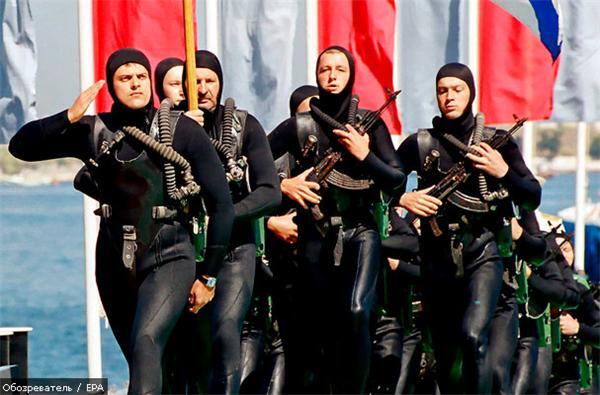 Сегодня в Симферополе кричали: «ЧФ РФ додому!»