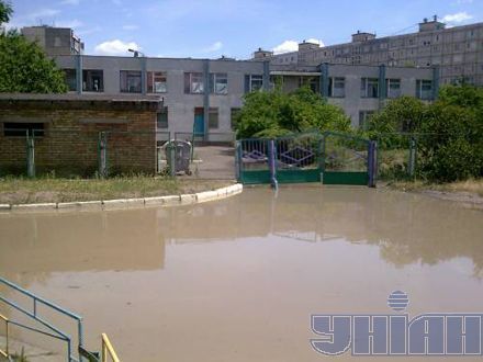 После "профилактических работ" Оболонь залило кипятком