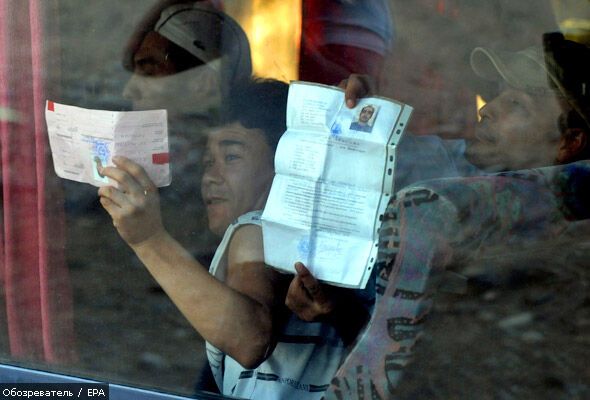 Уличные патрули готовы к облавам на украинских заробитчан