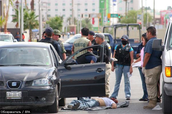 17 человек убито за сутки в мексиканском городе