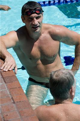 Тренировки Кличко: спарринги, "железо", бассейн (фоторепортаж) 