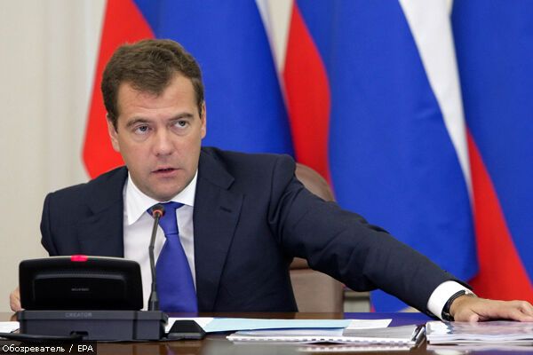 Медведєв звинуватив Україну в схилянні перед нацистами