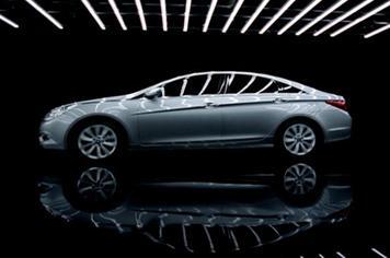 Hyundai представила первые изображения новой Sonata