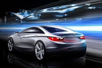Hyundai представила первые изображения новой Sonata