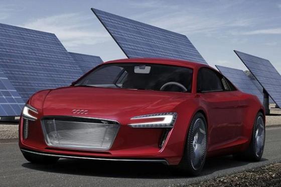 Audi e-tron получит 4 электродвигателя
