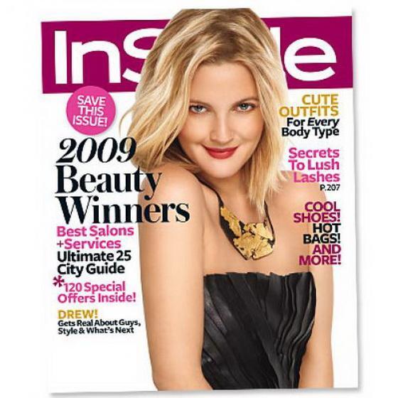 Дрю Бэрримор неожиданно красива и скромна