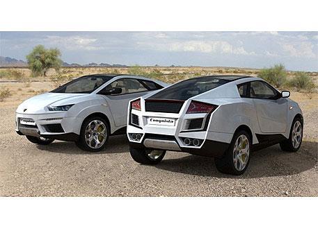 Внедорожник Lamborghini — фантазии на тему