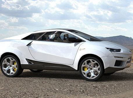 Внедорожник Lamborghini — фантазии на тему