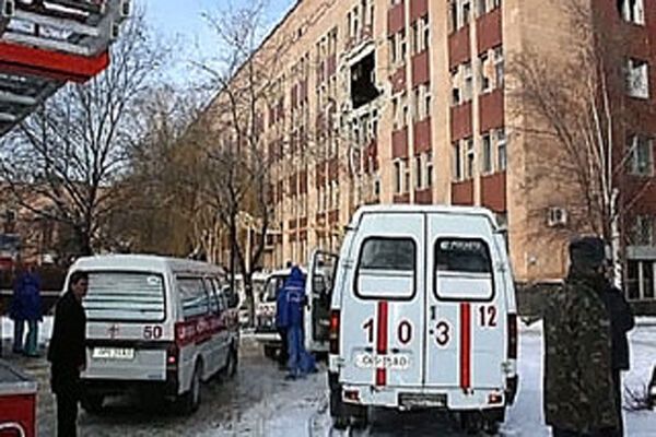 В Луганске взорвалась больница (+ФОТО)