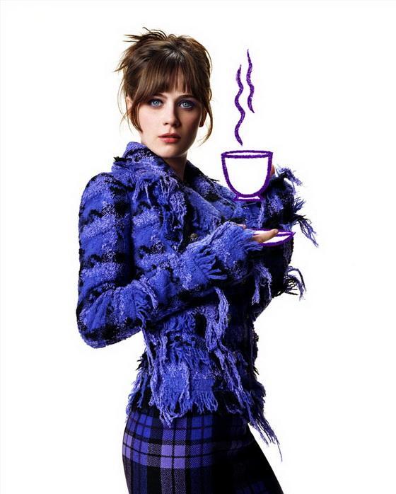 Такая забавная Зои Дешанель