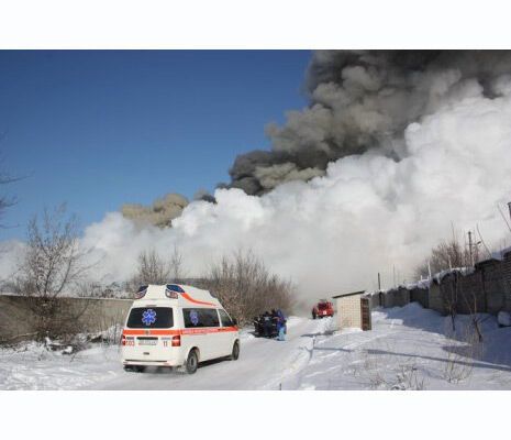 Жертвами пожара в Луганске стали два человека(ФОТО)