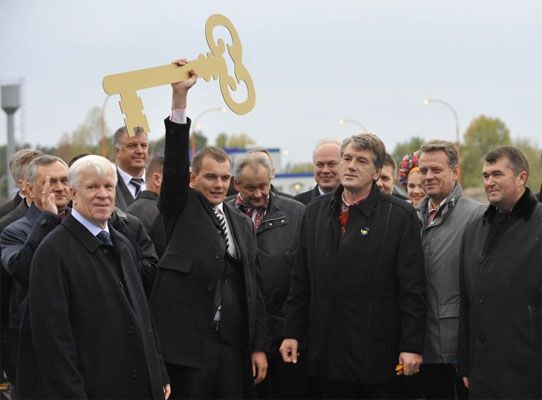 НИБУЛОН торжественно открыл первый речной терминал на Днепре