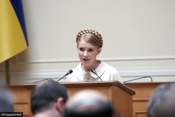 Тимошенко хочет покончить с газом до осени
