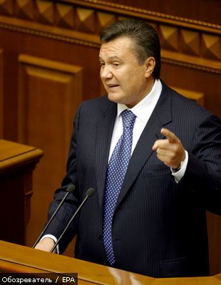Янукович: Газ дороже $250 Украина не потянет