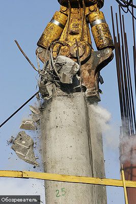 Показательный демонтаж закончен