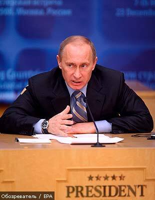 Путин предупредил, что газ "на шару" не отдаст