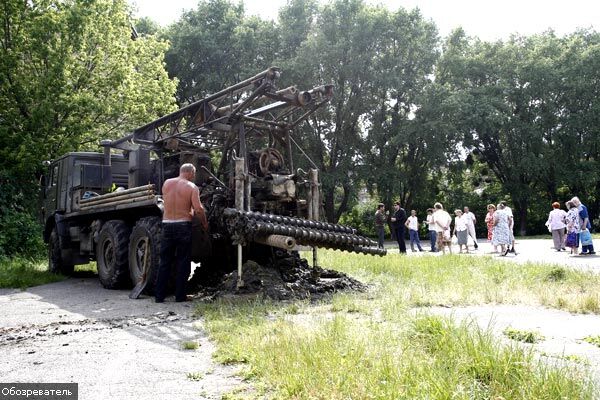 Жители центра Киева подрались с застройщиками дома 