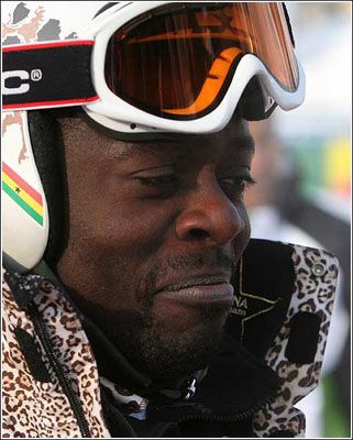 Лыжник из Африки едет на Олимпиаду (суперфото)