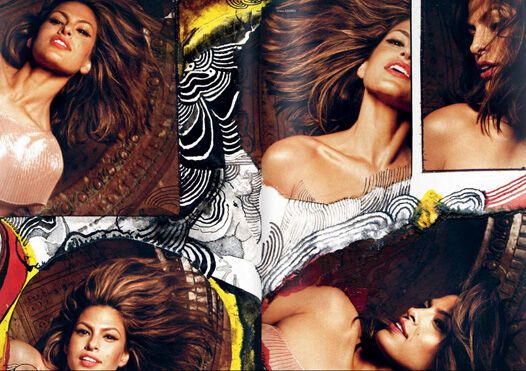 Ева Мендес и дикая Африка в новой фотосессии