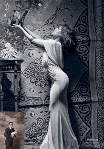 Ева Мендес и дикая Африка в новой фотосессии