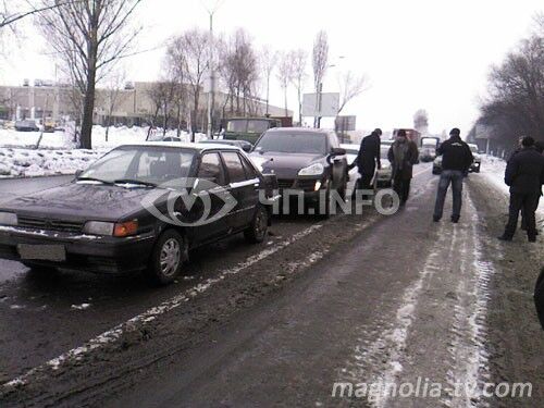 ДТП на Окружной усложнило движение транспорта (ФОТО)