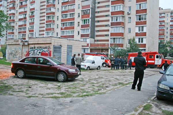 На Троещине сгорела электроподстанция