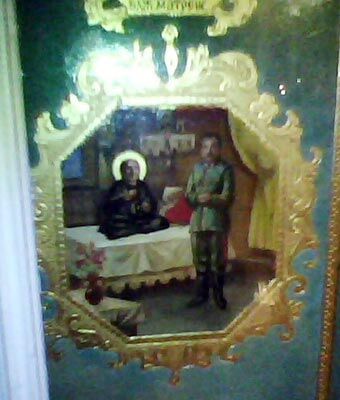 У московській церкві виявили ікону зі Сталіним. ФОТО