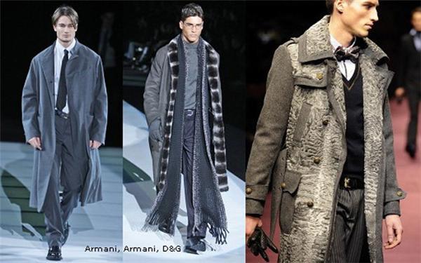 Самые модные мужские шубы 2011. ФОТО