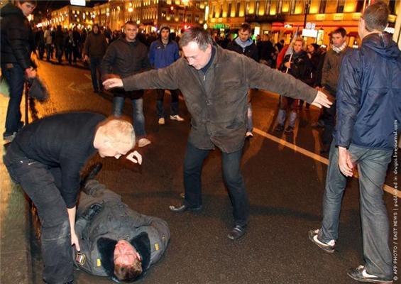 Массовые беспорядки после победы Зенита