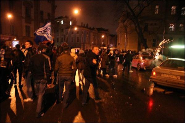 Массовые беспорядки после победы Зенита