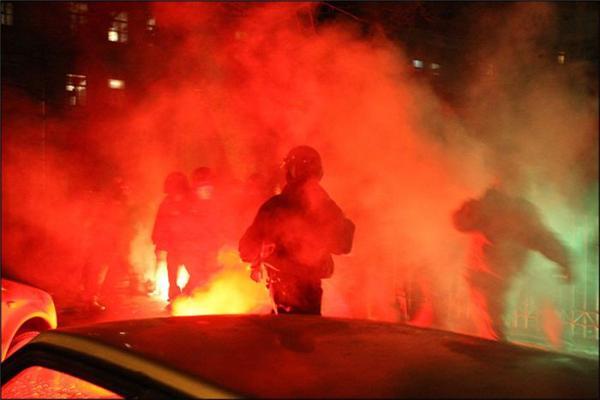 Массовые беспорядки после победы Зенита