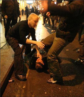 Массовые беспорядки после победы Зенита