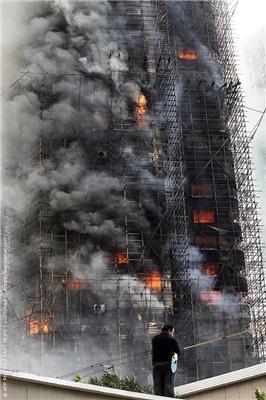 Пожар в Шанхае